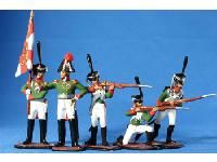 Набор оловянных солдатиков "Русские 1812г"